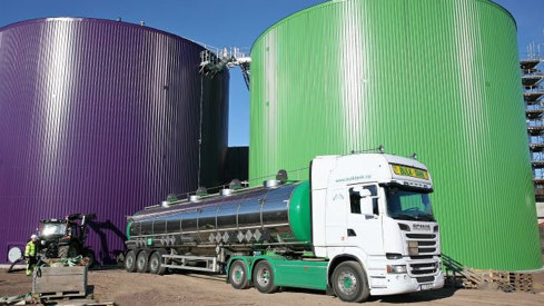 Biogassanlegg - Den Magiske Fabrikken. Foto: Greve Biogass Biogassanlegg.